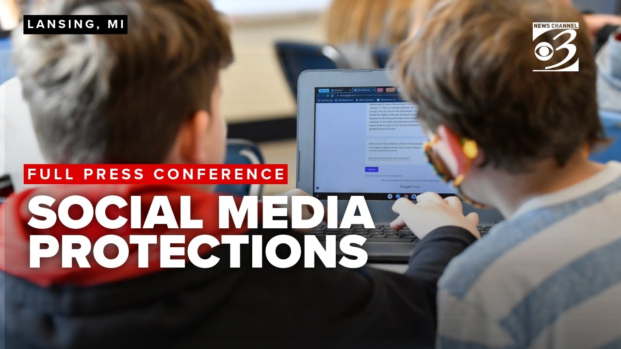 FULL PRESSER: Michigan lawmakers seek stronger social media protections for younger users