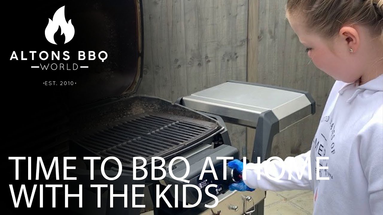 BBQ with the Kids at Home