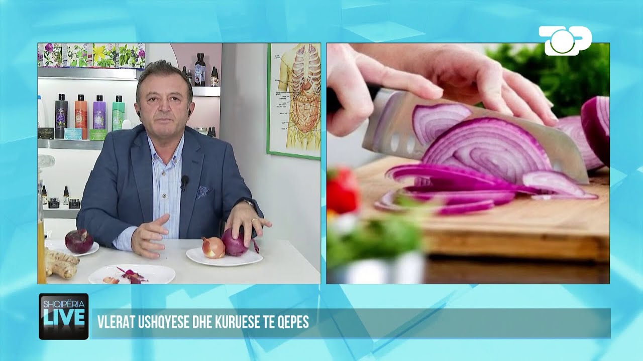 Vetitë çudibërëse të qepës, Ylli Merja tregon sëmundjet që kuron - Shqipëria Live 17 Nëntor 2022