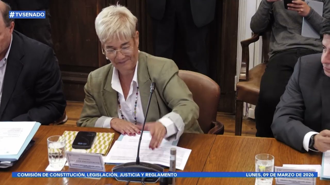Comisión de Constitución, Legislación, Justicia y Reglamento - 09 de Marzo 2026