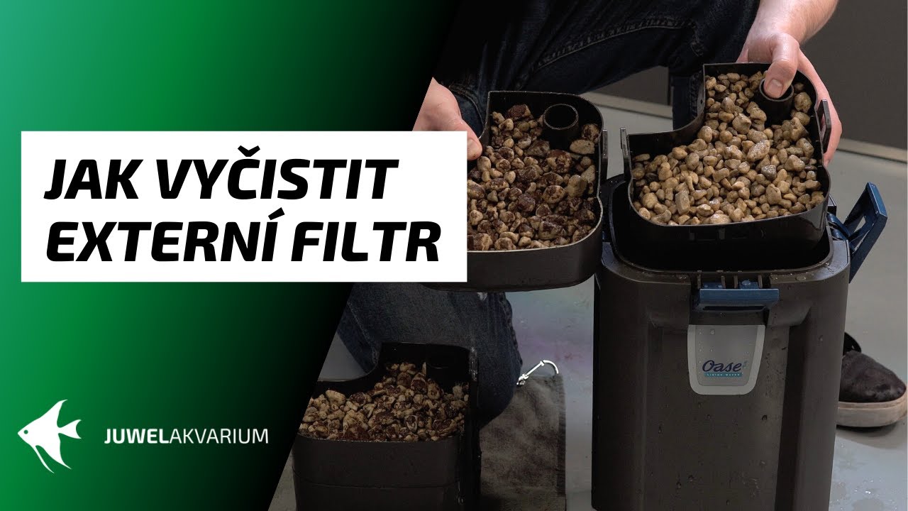 Jak vyčistit externí filtr