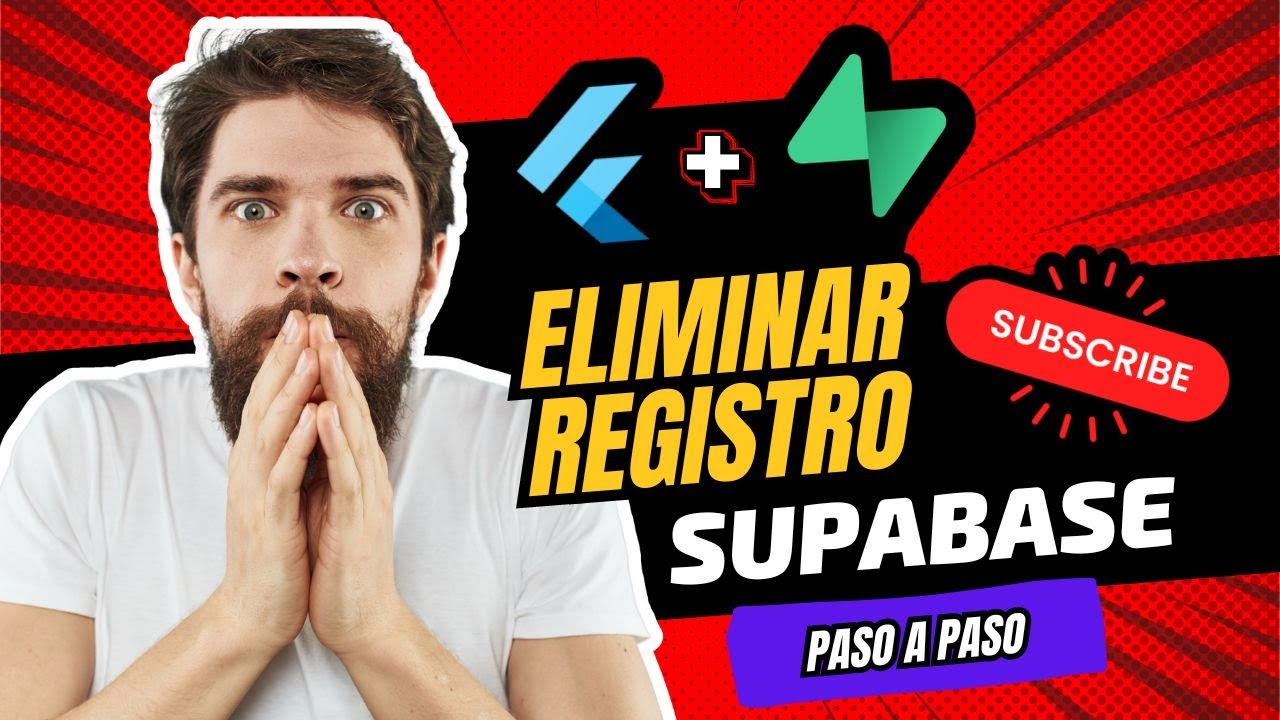 Eliminar Registros en Supabase desde Flutter 🚀 | Tutorial Paso a Paso