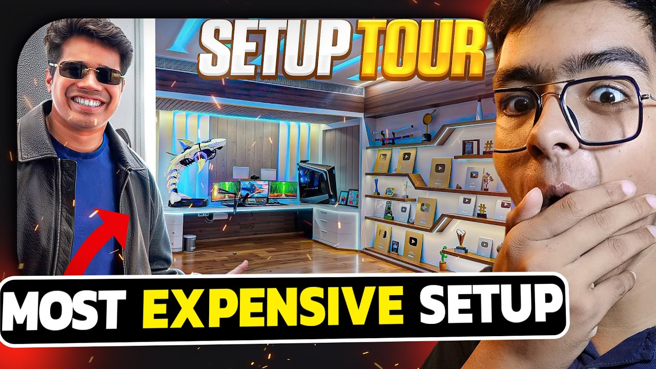 THE MOST INSANE GAMING ROOM I EVER SAW!! | @GamerFleet Setup Tour