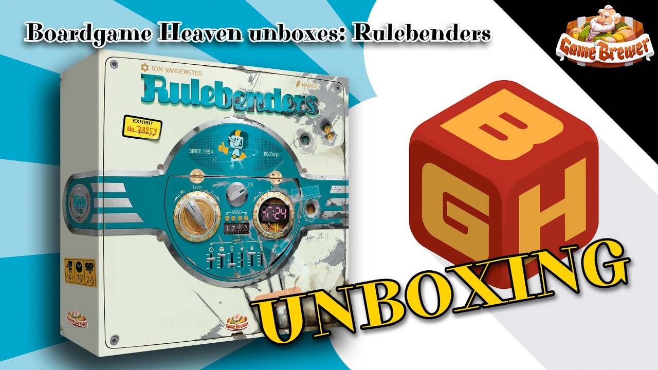Board Game Heaven Unboxing 141: Rulebenders (Game Brewer)