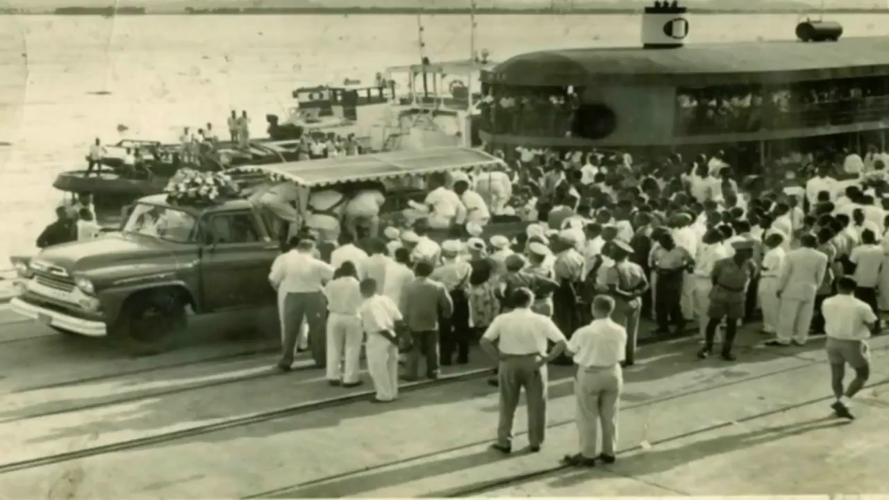 MATADI MAYO lieu o&ugrave; fut expos&eacute;e  la d&eacute;pouille de Papa Simon KIMBANGU, le 2 avril 1960