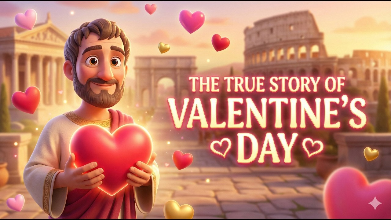 The True Story of Valentine’s Day - Who Was Saint Valentine? 💌 - History for Kids