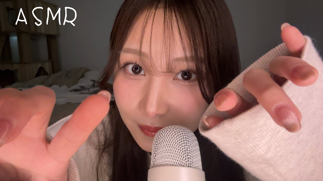 ASMR-オノマトペを囁きながら顔をペタペタ触る🫧