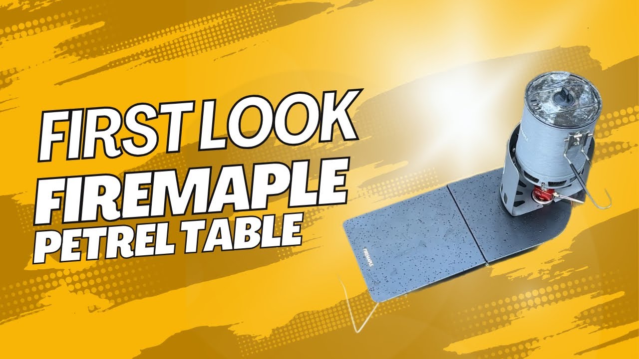 Firemaple Petrel UL Table | Firemaple Petrel G3 Pot | First look.