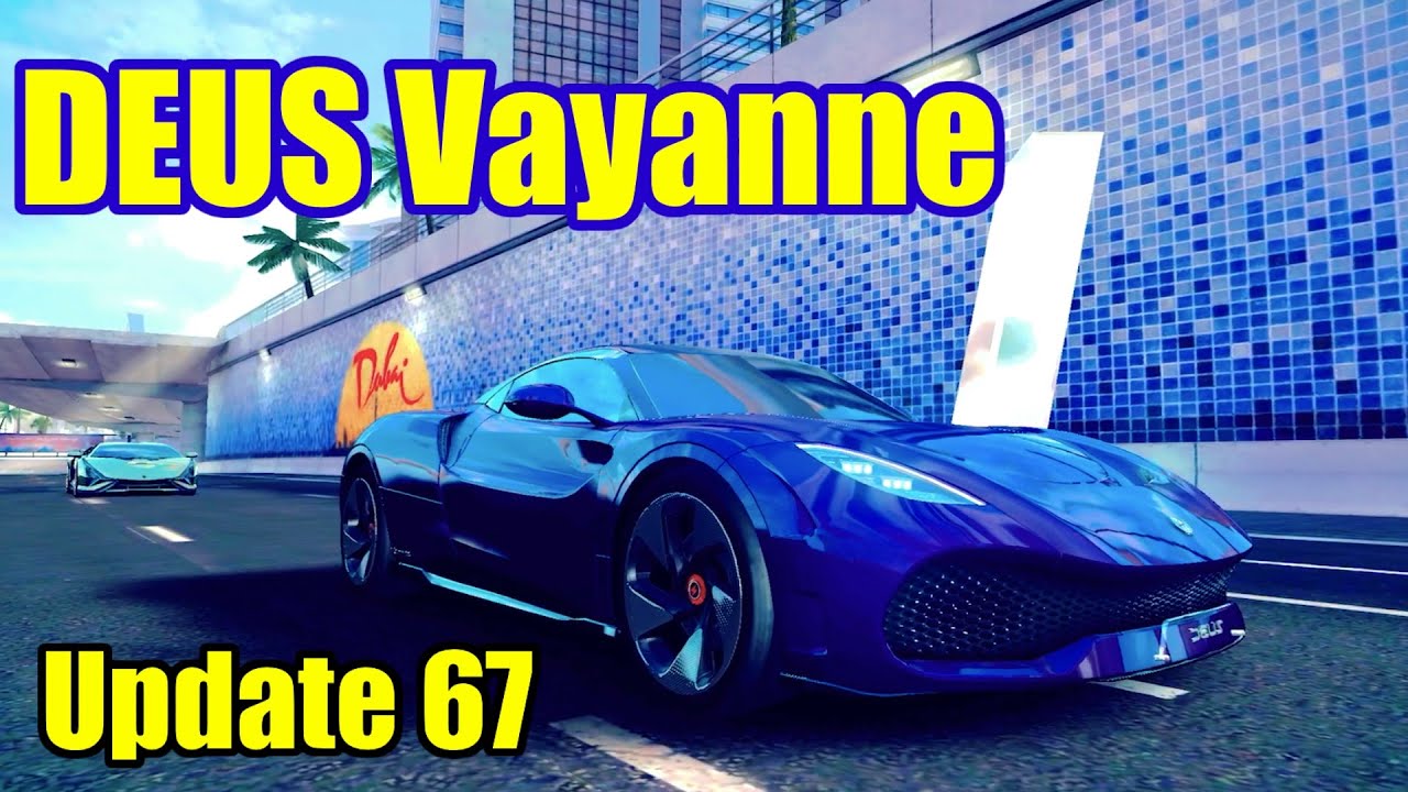 Asphalt 8, DEUS Vayanne rank1862 Multiplayer Test After Update 67