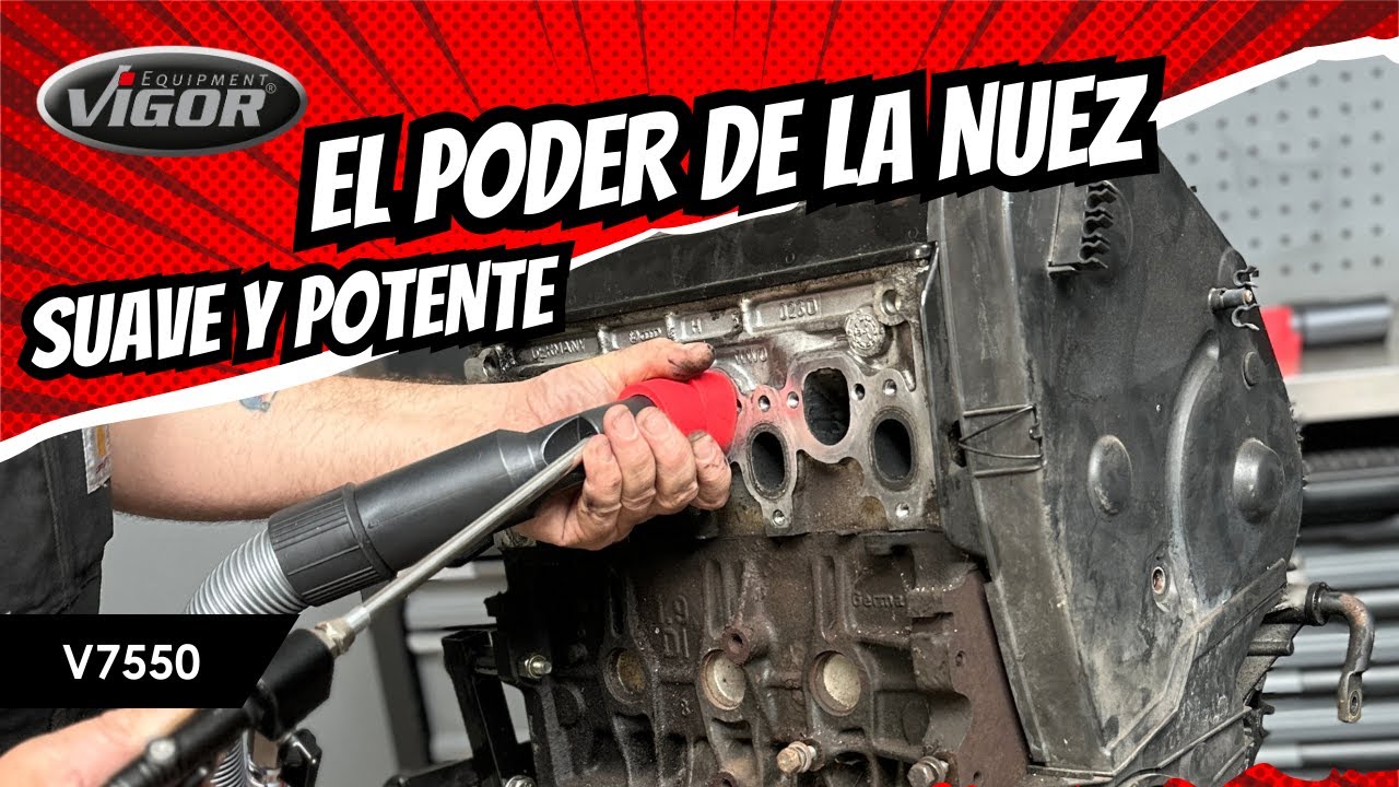 Aparato de chorro de agua con cáscara de nuez: ¡limpieza suave sin riesgos! V7550