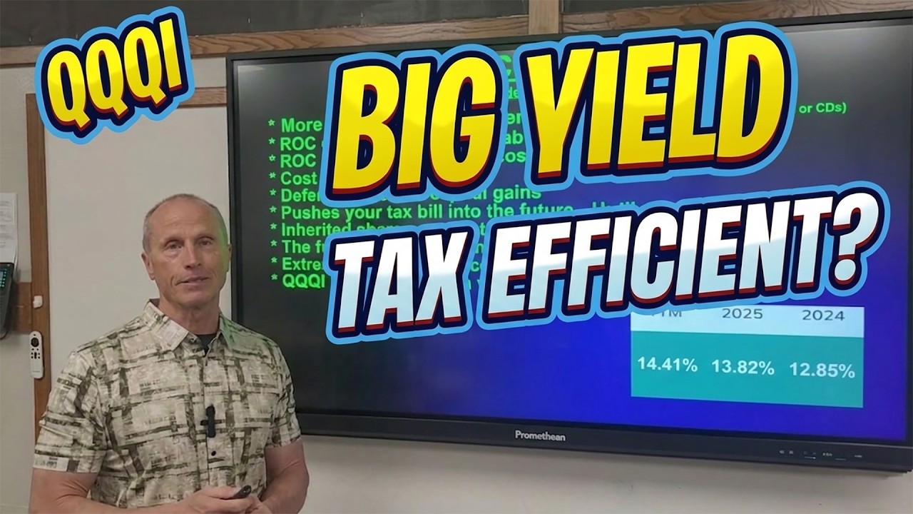 QQQI : Huge Dividend...But What About Total Returns and TAXES? (QQQI vs QQQ)