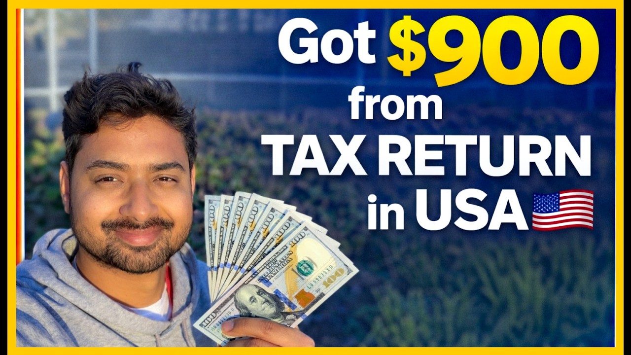 Got $ 900 from TAX Return in USA 🇺🇸