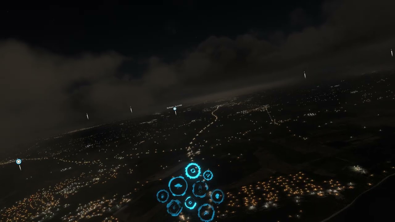 Microsoft Flight Simulator 2024 - Night flight