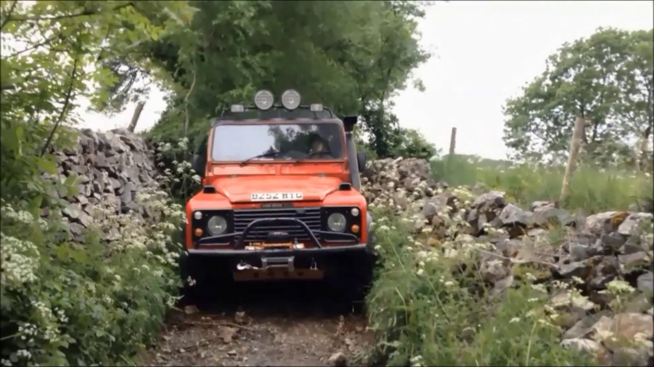 Green lane Derbyshire Land Rovers Monsal Head2016