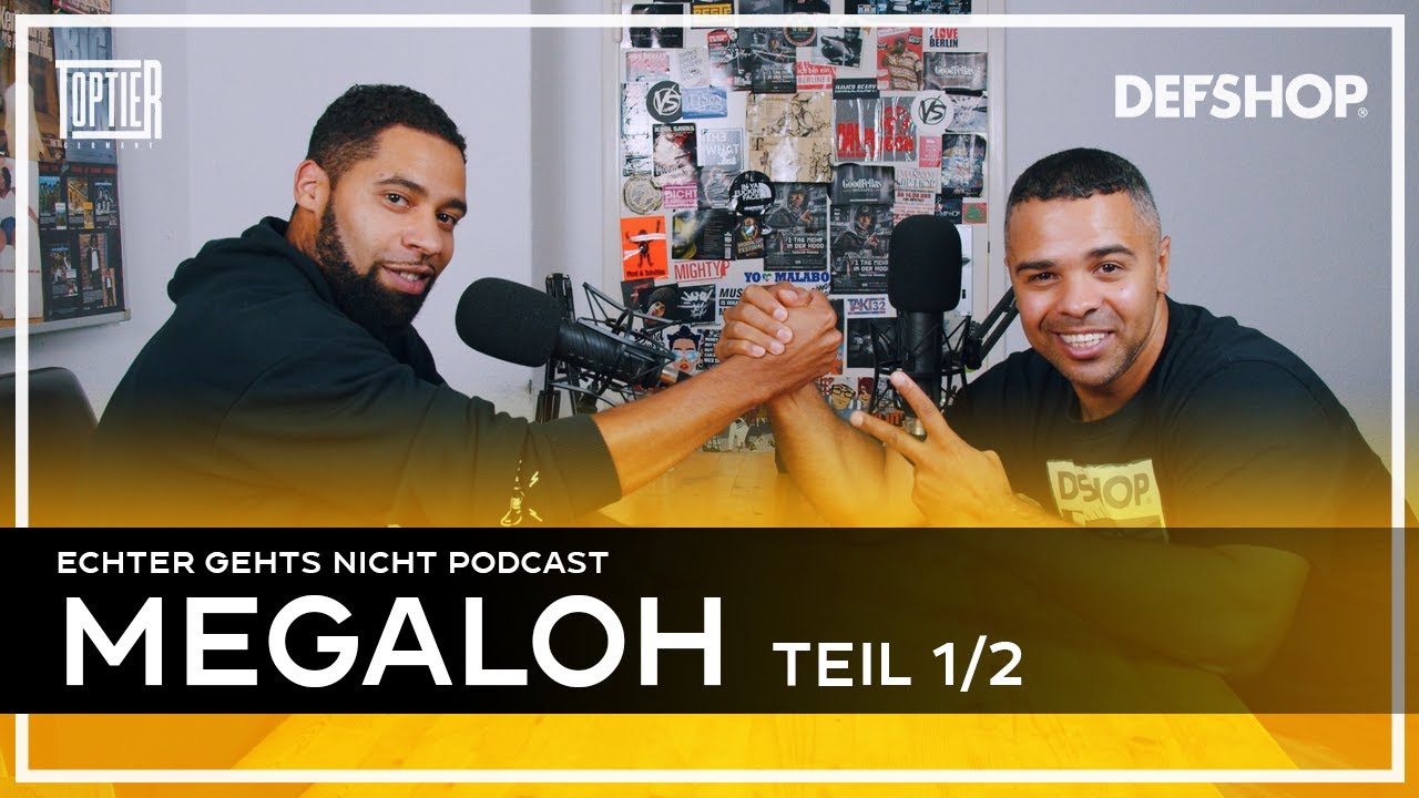 MEGALOH schwarze Selbstermächtigung, Biafra-Krieg und Ghostwriting #echtergehtsnicht Podcast