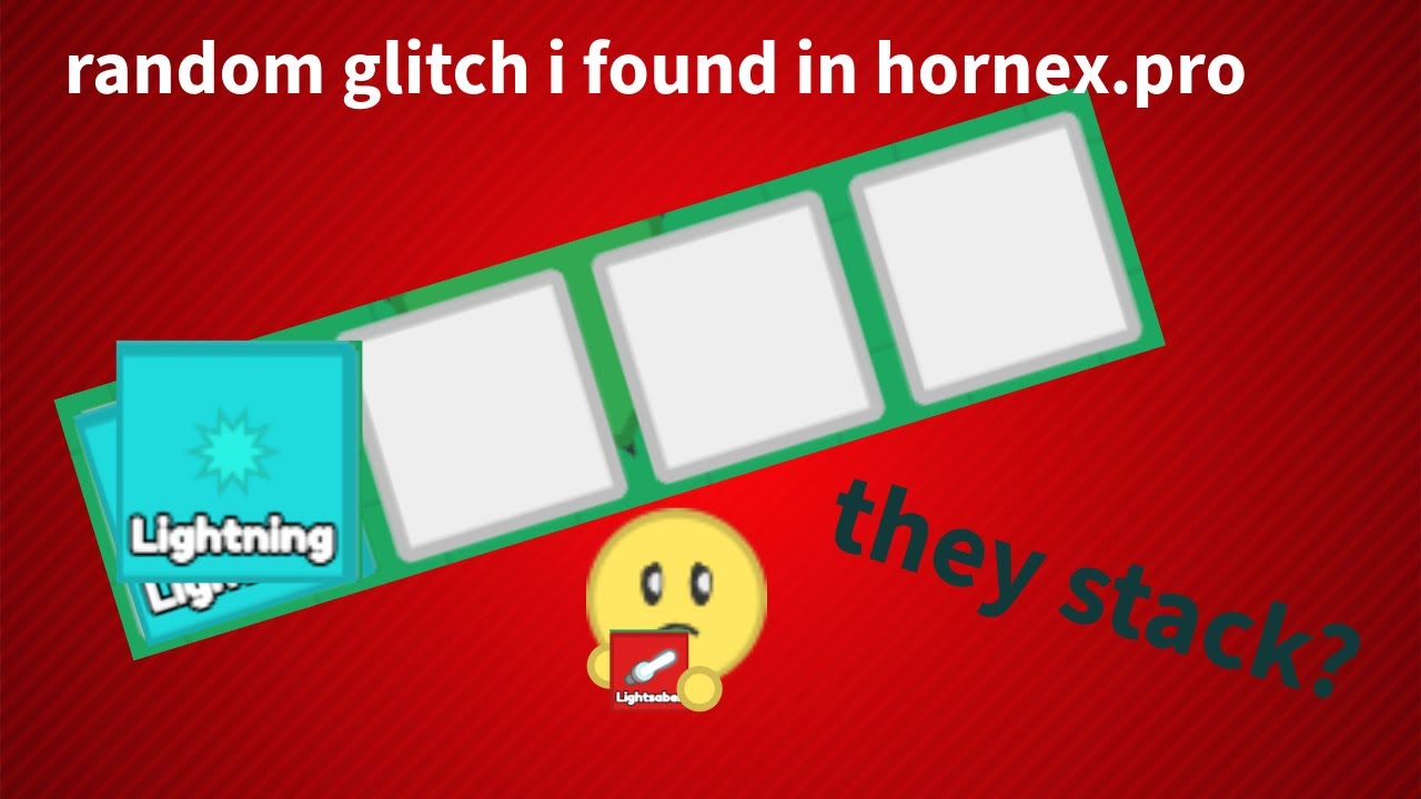 Random glitch i found | hornex.pro