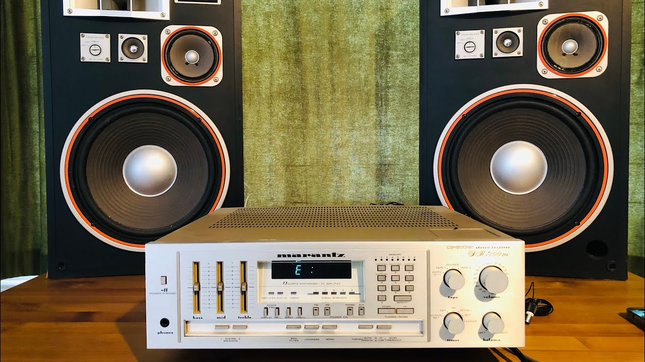 Marantz SR7100DC Stereophonic Receiver (1982)