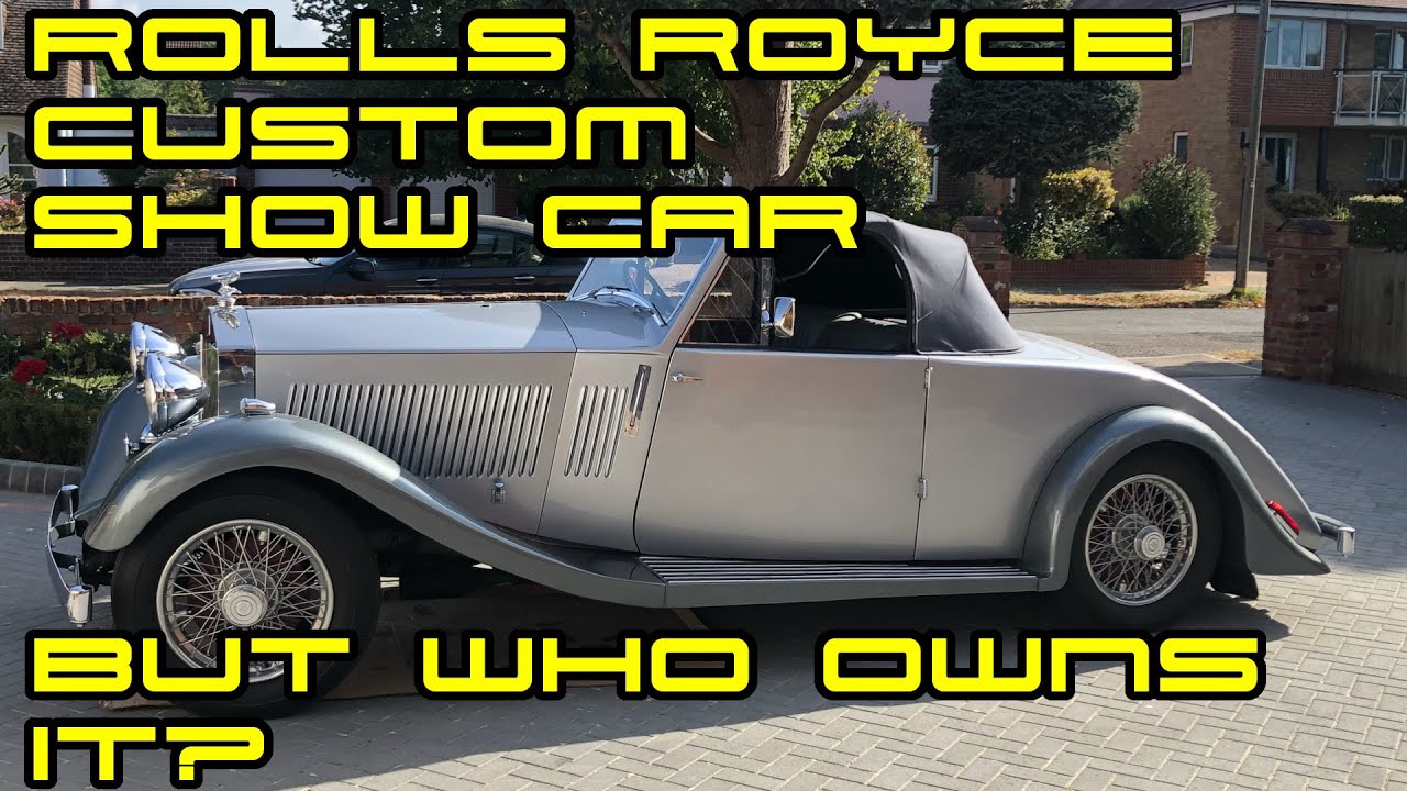 Incredible 1 of 1 Rolls Royce show car... But who owns it ?