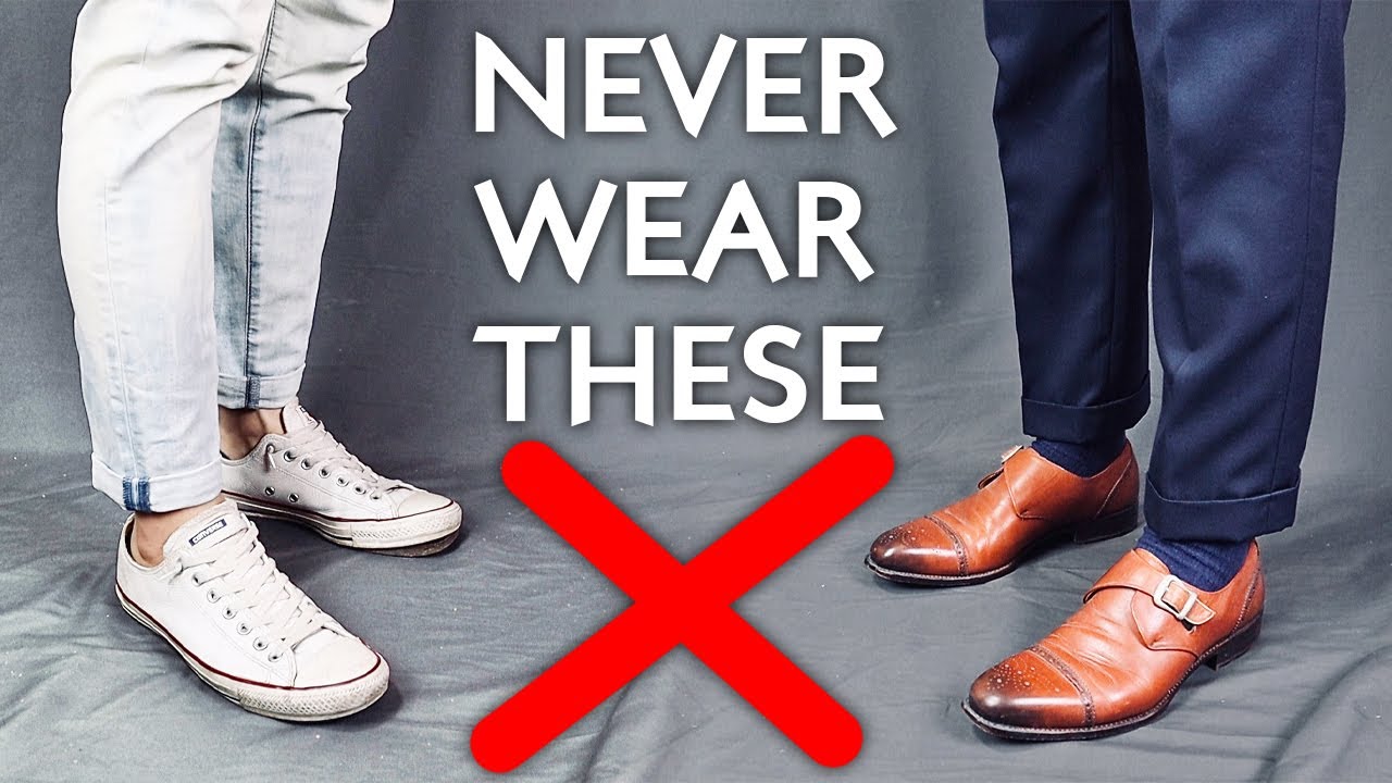 10 Shoes Men Should NEVER Wear! | Shoe MISTAKES For Men