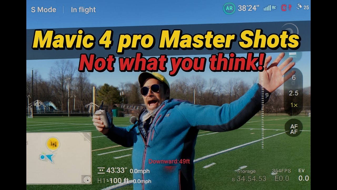 MasterShots для начинающих — DJI Mavic 4 Pro. Действительно ли он работает?