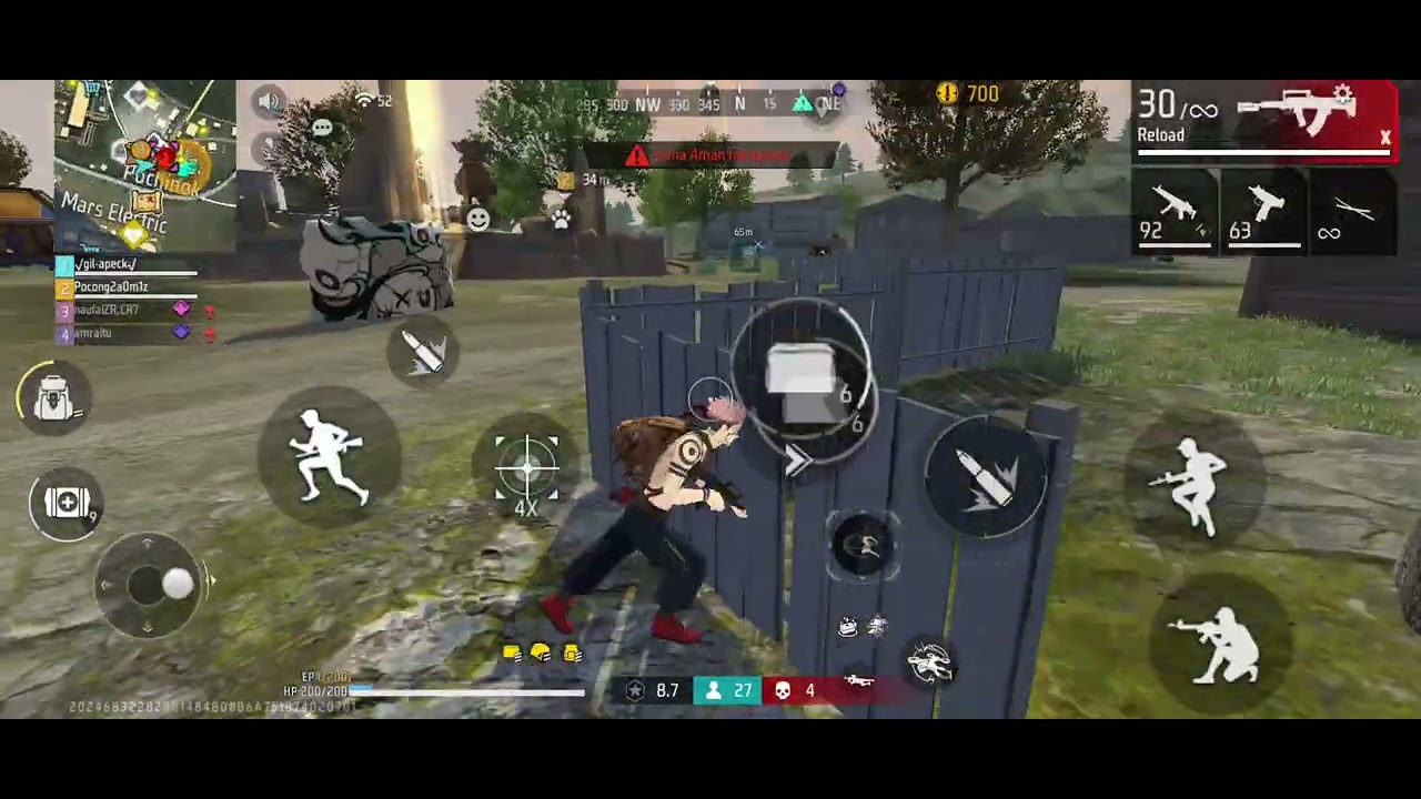 Tim acak global (#freefire 