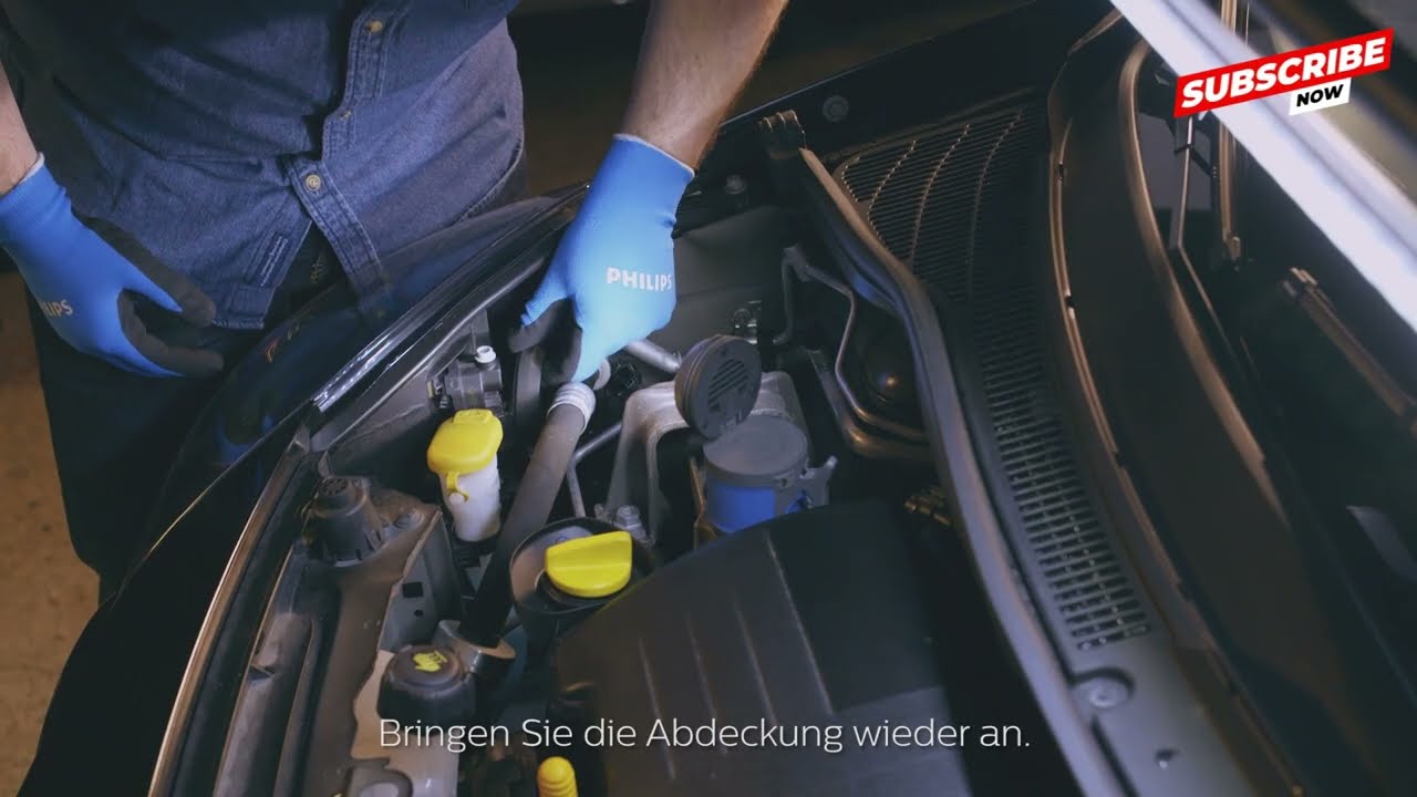 Wechseln Ihrer Frontscheinwerferlampen, Renault Twingo III, halogen H4