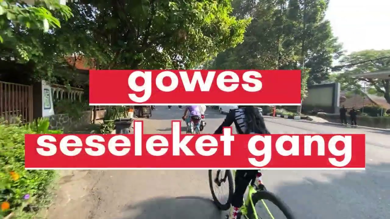 gowes gang to gang