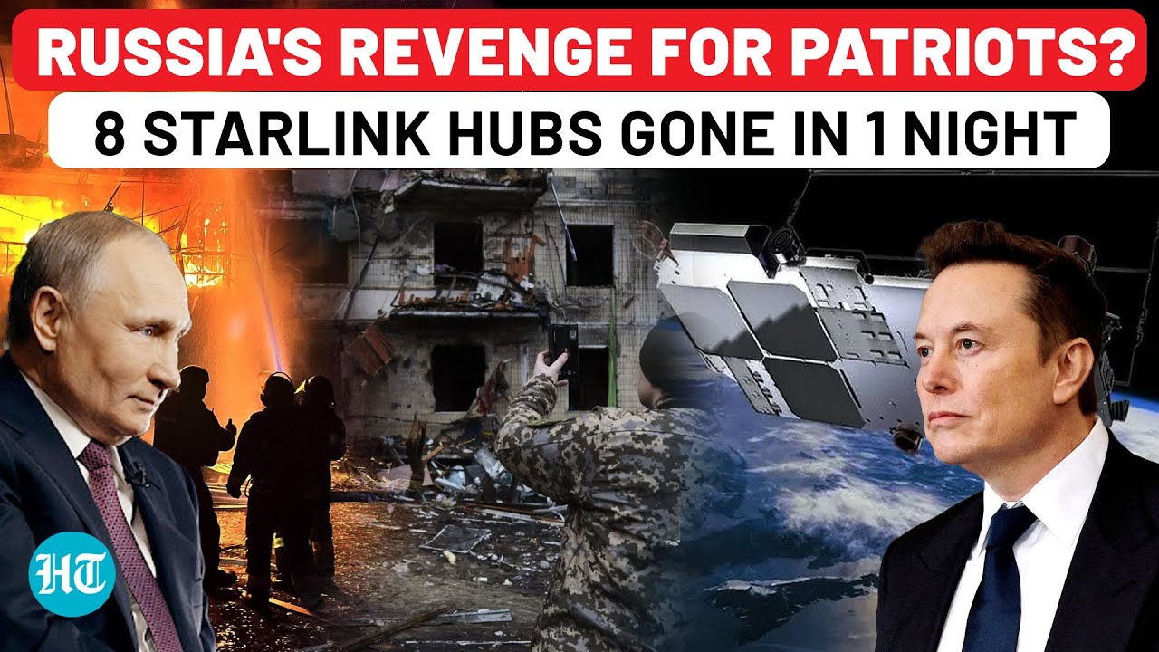 Putin Warns Trump? Russia Hits Musk Where It Hurts Most, 8 Starlink Hubs Destroyed in Brutal Attack