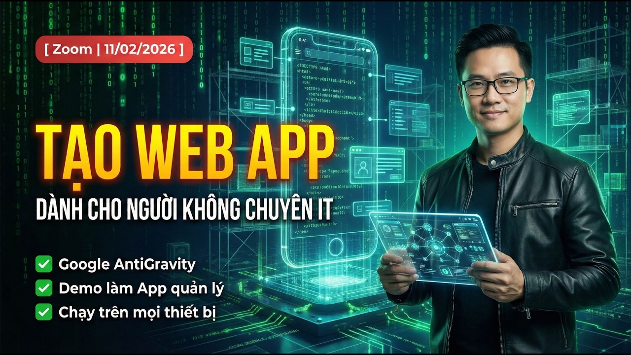 Không Biết Code Vẫn Tạo Được Web App | Demo Thực Chiến Với Antigravity