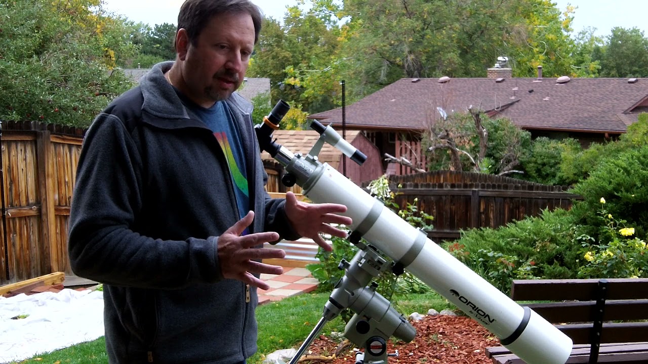 Balancing a telescope on an equatorial mount