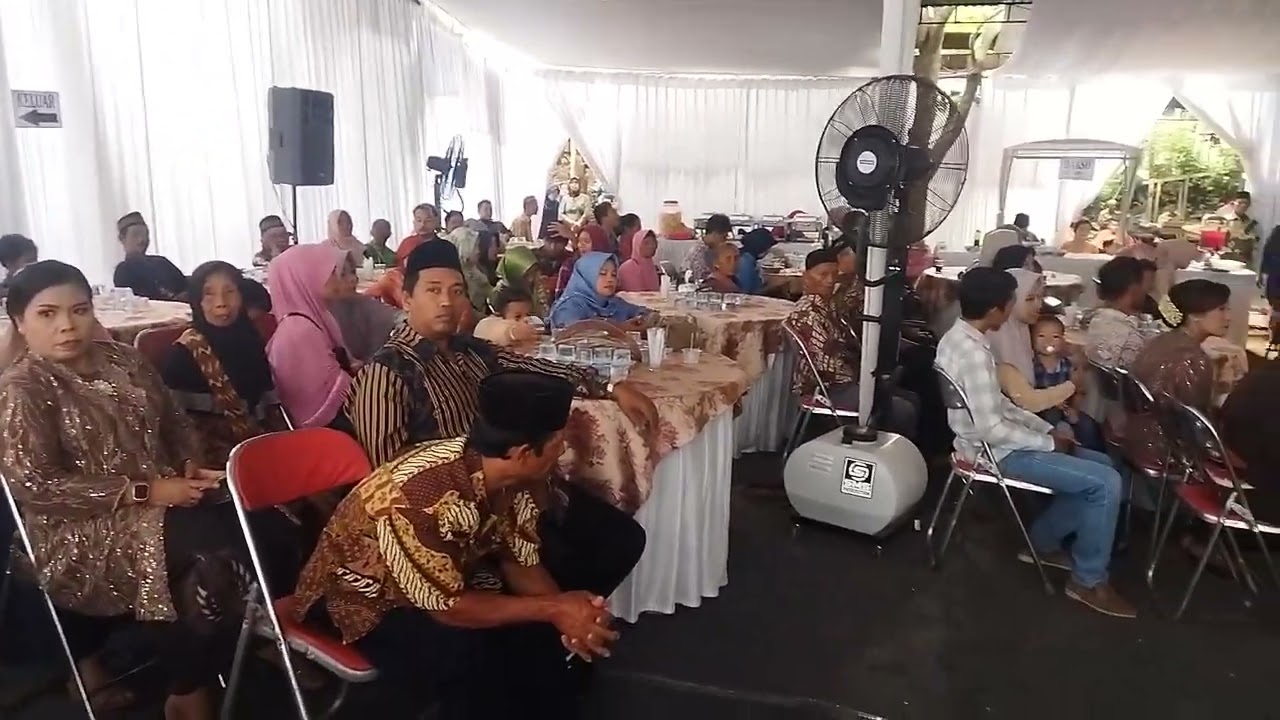 Resepsi pernikahan Evi dan aldi