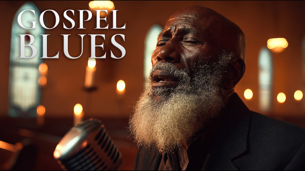 Soulful Gospel Blues Worship 🎶 Глубокая христианская блюзовая молитвенная музыка | 3 часа в 4K