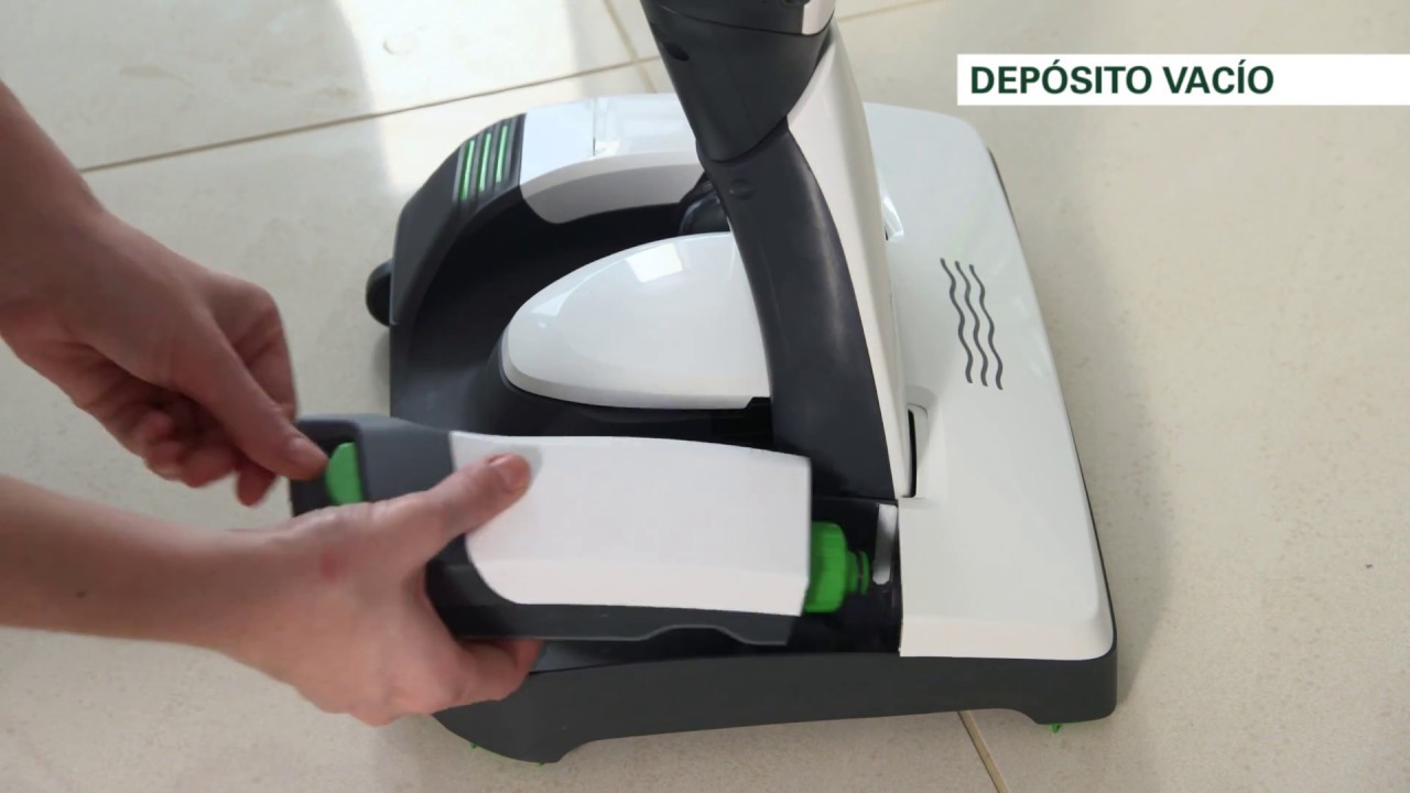 3/ El proceso de limpieza - Kobold DuoSpeed Aspira y Friega SP600