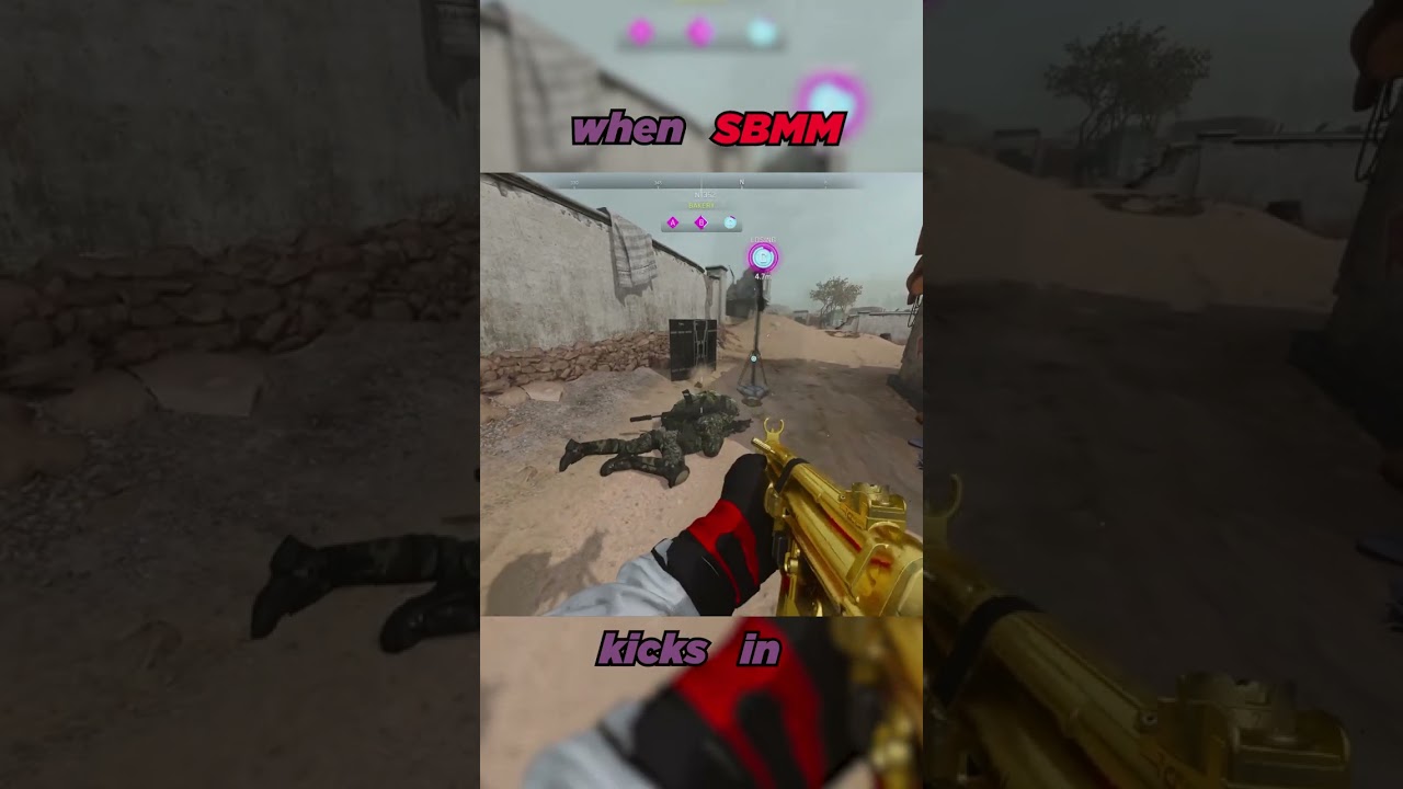 when MW2 SBMM kicks in hard #shorts #callofduty