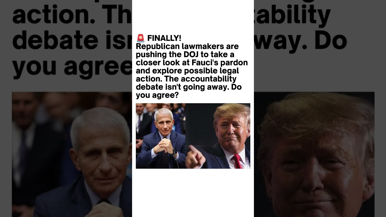 Fauci Pardon Debate Goes Viral