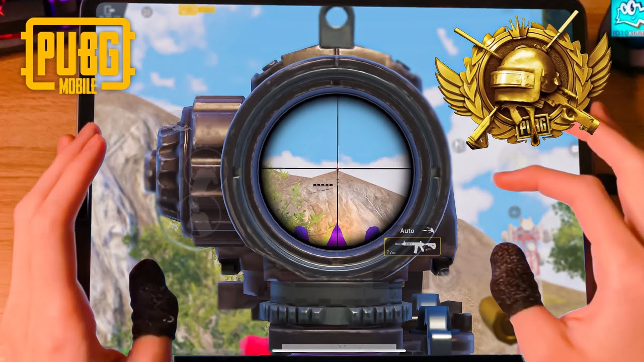 BEST SENSITIVITY & CONTROLS ⚡️ IPAD AIR 4 - PUBG MOBILE