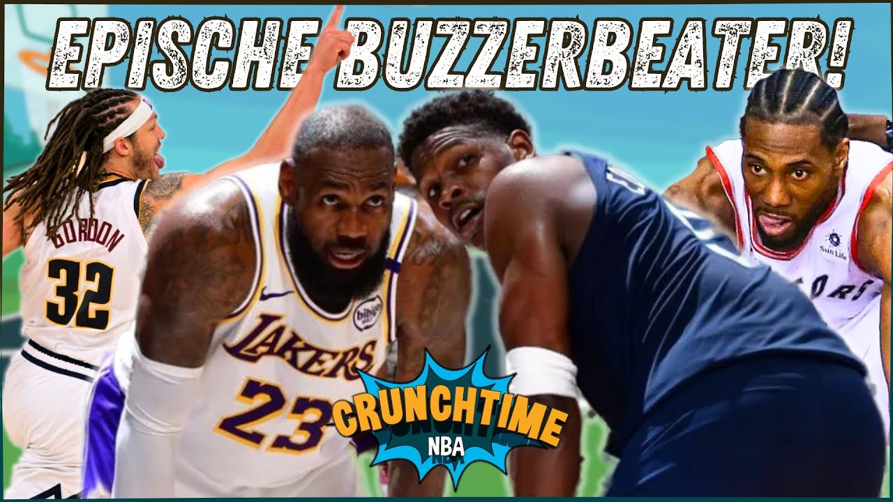 NBA Crunchtime - Die krassesten Buzzer Beater des Jahrtausends 🔥