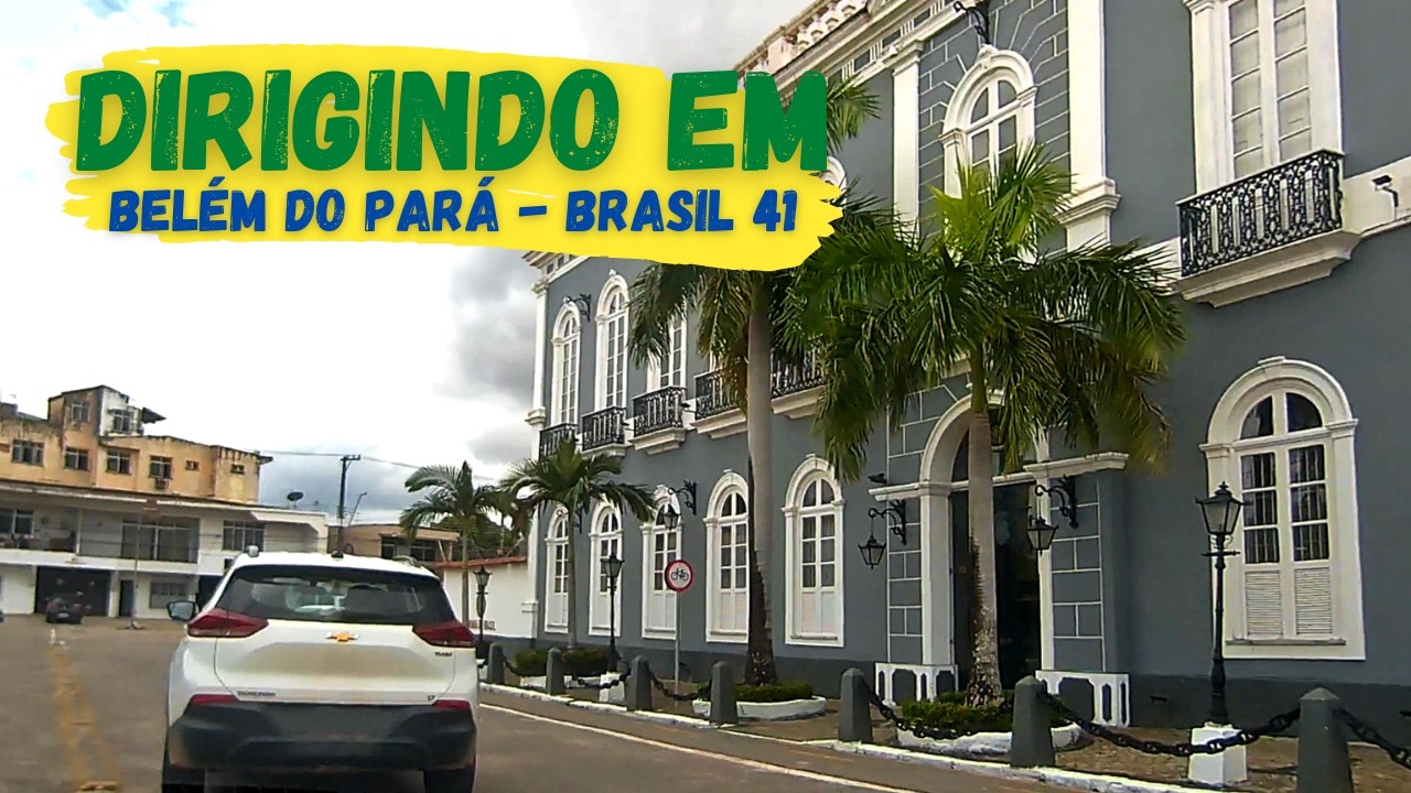 Dirigindo em Belém do Pará - Pelas Ruas de Belém 41 - Cidade da COP 30 2025