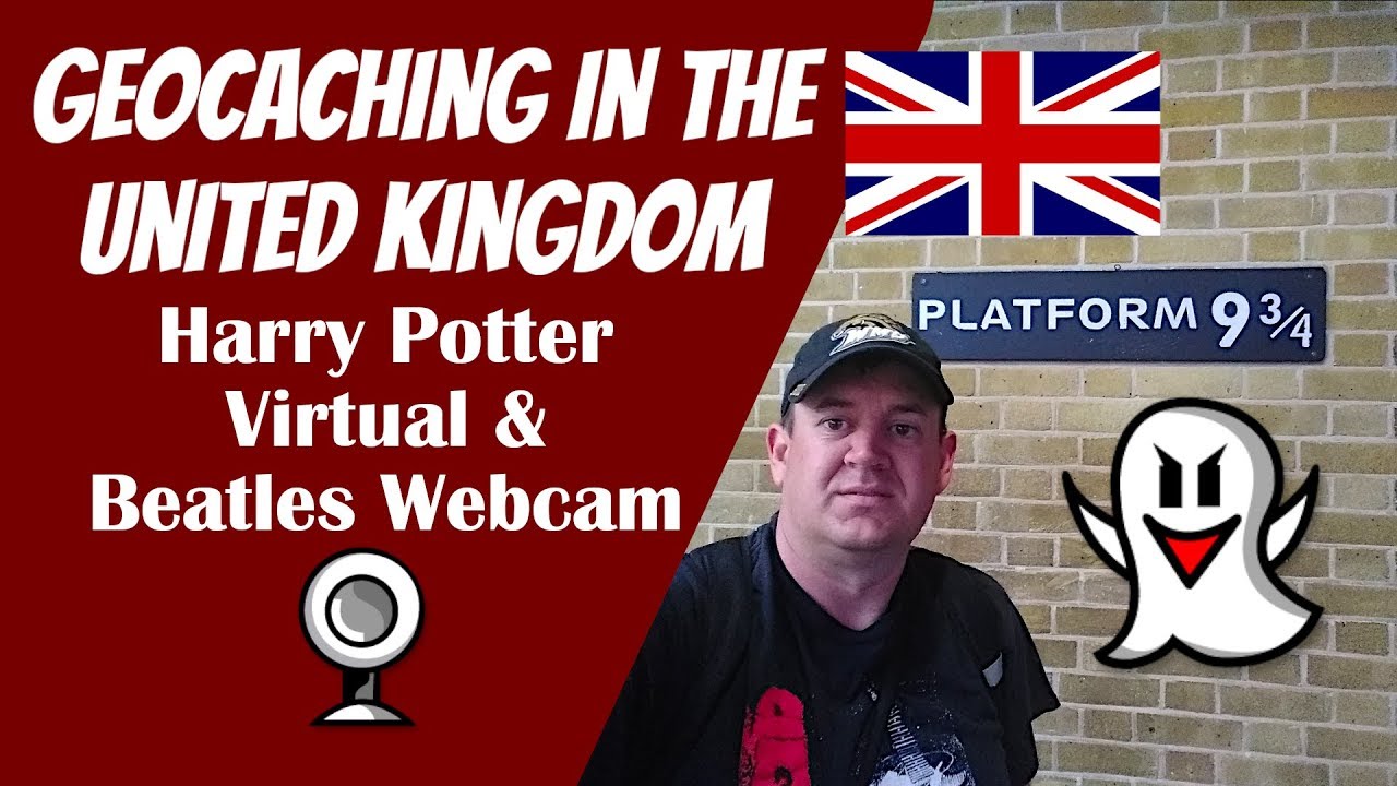European Geocaching Vacation: Episode 2: Harry Potter Virtual & Beatles Webcam