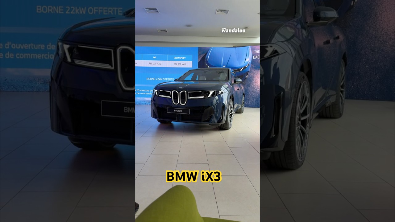 BMW iX3 Neue Klasse Maroc