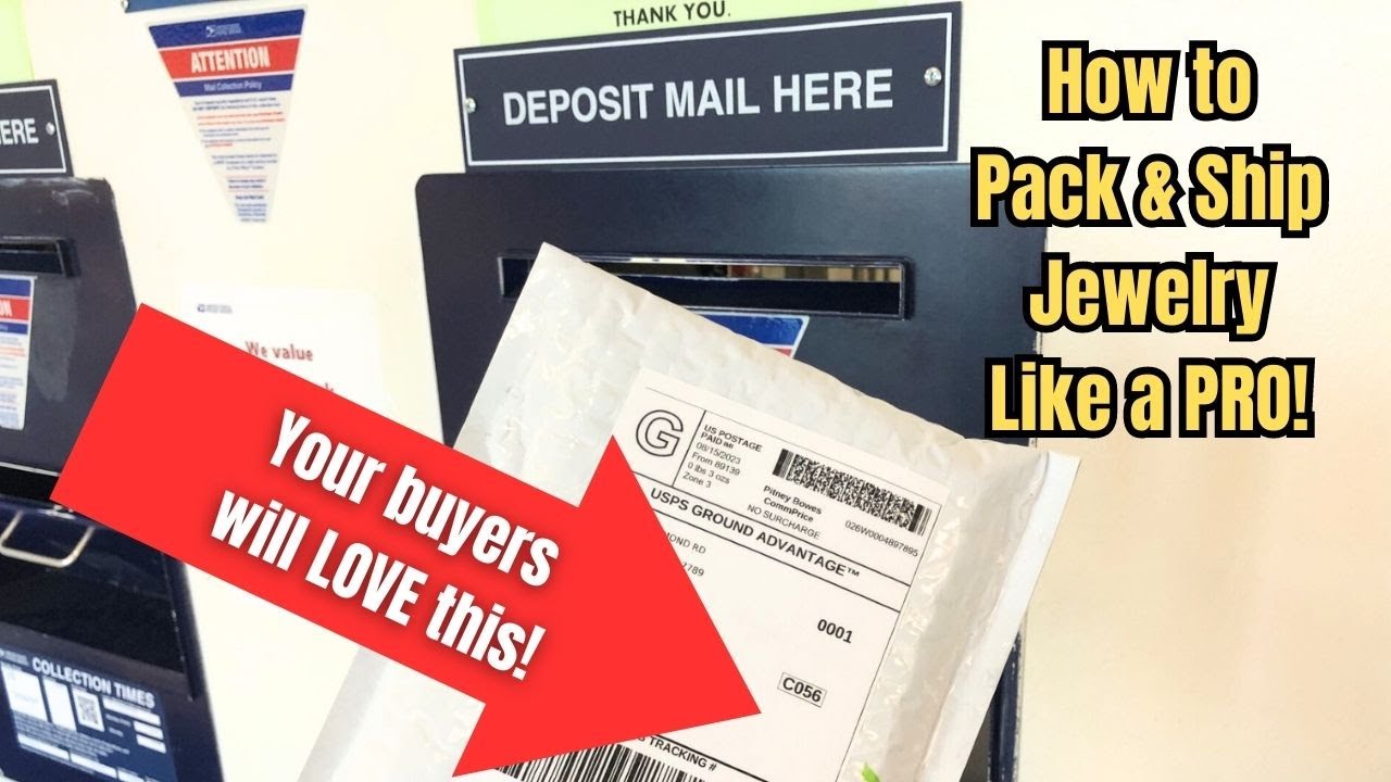 Pack & Ship eBay Jewelry Orders With Me! Reseller Tips!