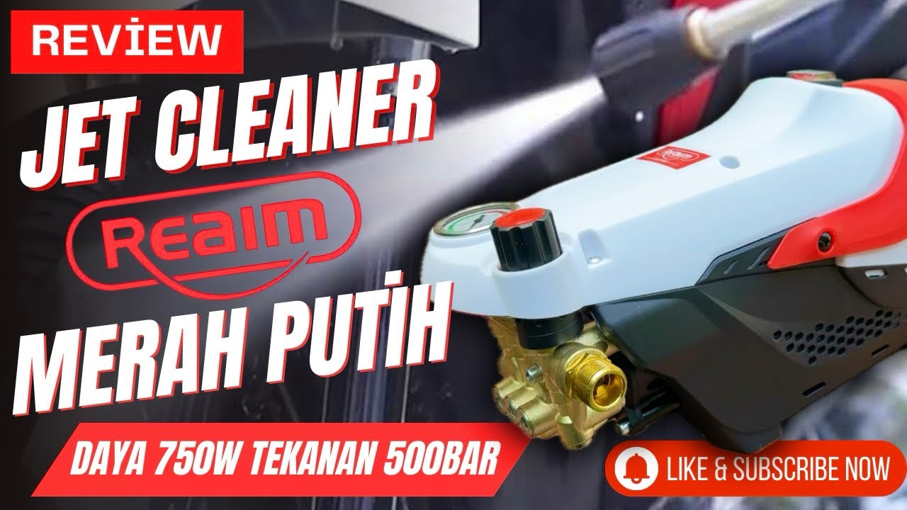 Murah Tapi Bukan Murahan - Jet Cleaner Reaim Merah Putih