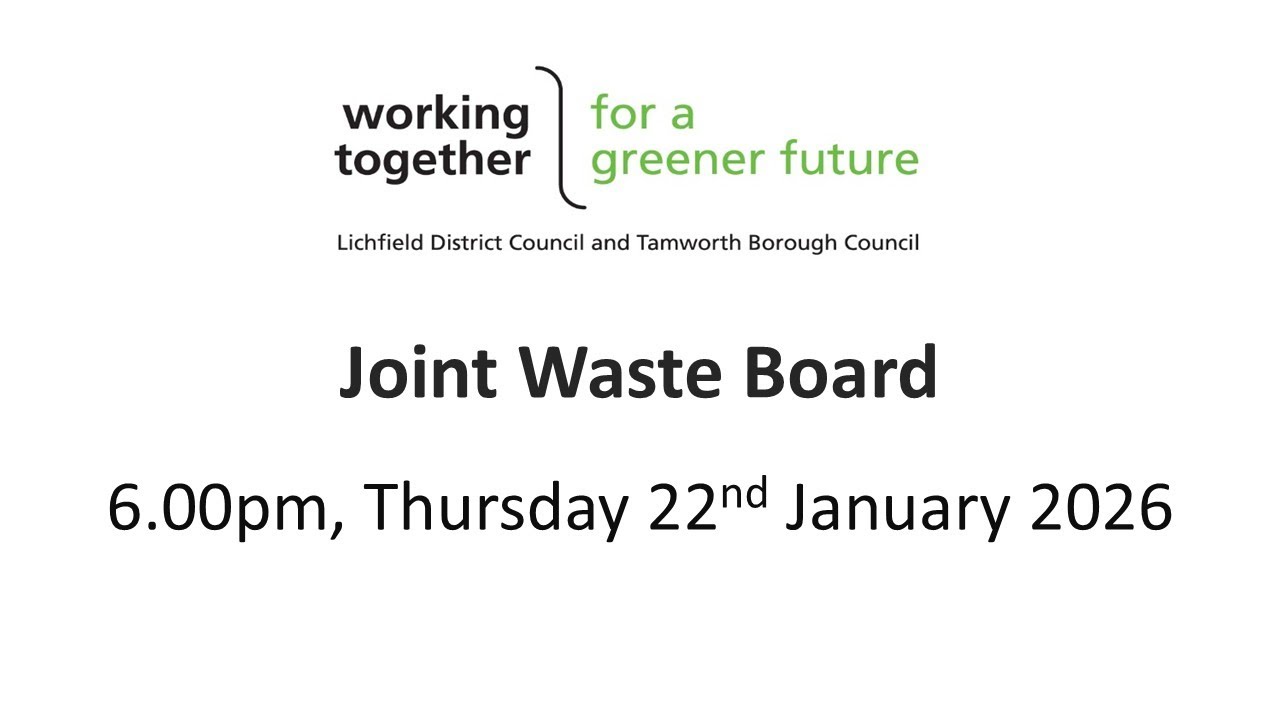 Joint Waste Committee - 22 January 2026