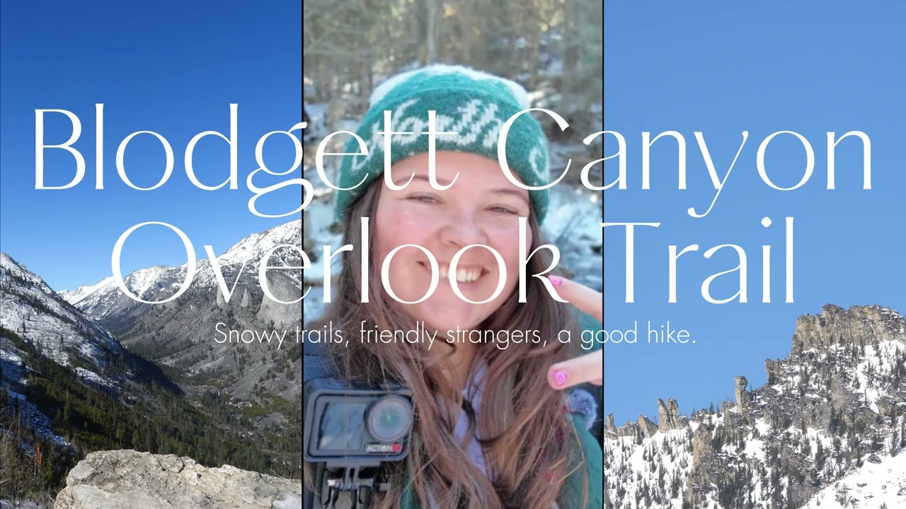 Full hike drops tomorrow: Blodgett Canyon Overlook Trail.