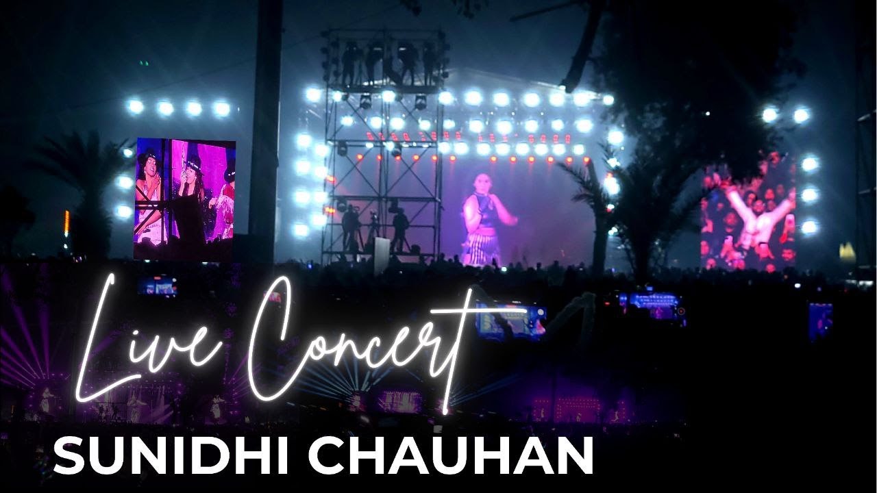 Sunidhi Chauhan Live in  Concert  | I AM Home Tour |Live Performance I Sunidhi Chauhan  All Time HIT
