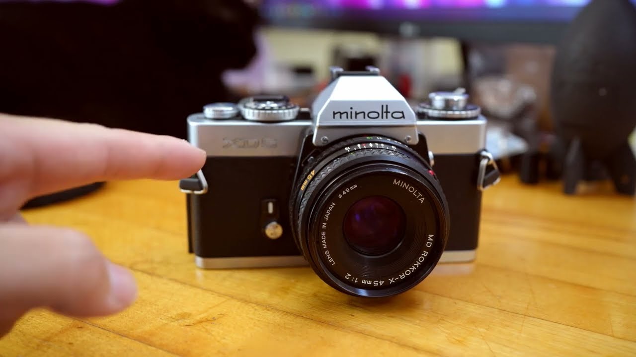 Minolta XD5 35mm SLR Film Camera Overview