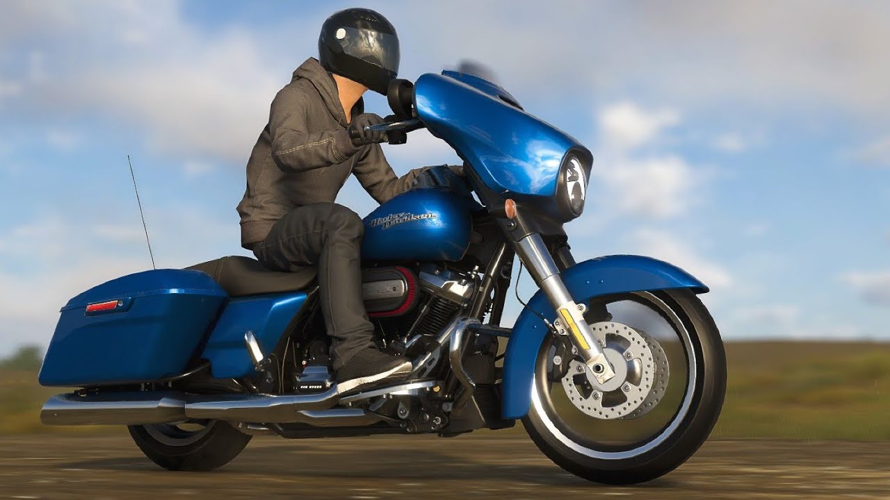 The Crew 2 - Harley Davidson Street Glide Customization & Gameplay