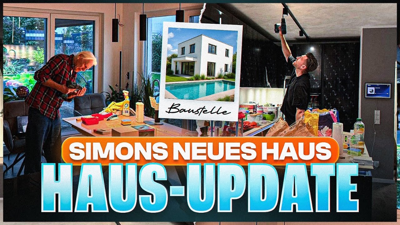 Ich lebe auf einer BAUSTELLE 🤣 Simons HAUS UPDATE nach 1 MONAT 🏠Vlog