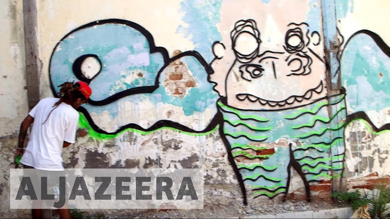 Cuban graffiti artists take over Havana streets