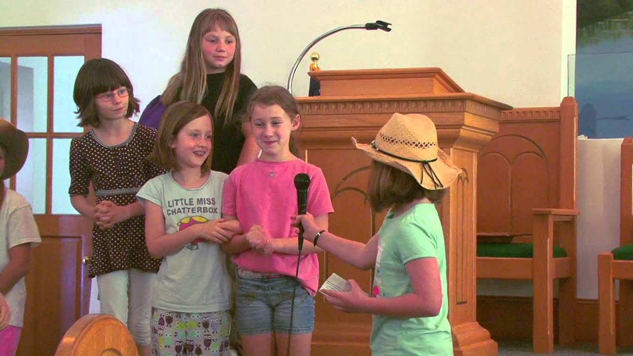 Homeschooled camp "Home Movie" - Campers Thank Teacher